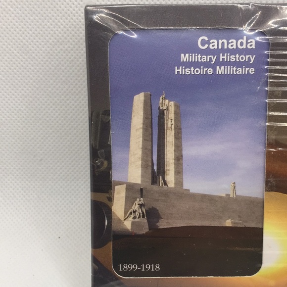 Canada Military History Playing Cards Factory Sealed Card Game Collectible - Picture 7 of 9